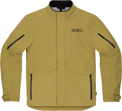 ICON Stormhawk Jacket CE - Tan - Medium 2820-5360