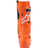 ALPINESTARS Tech 10 Supervented Boots - Fluorescent Orange/Black/White - US 11 / EU 45.5 2010520-4512-11