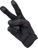 BILTWELL Anza Gloves - Black Out - Small 1507-0101-002