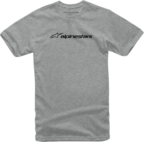 ALPINESTARS Linear Combo T-Shirt - Heather Gray/Black - Large 1213720021126L