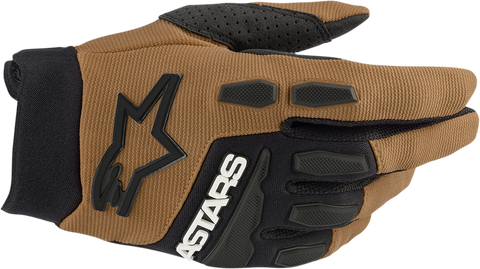 ALPINESTARS Full Bore Gloves - Camel/Black - Small 3563622-879-S
