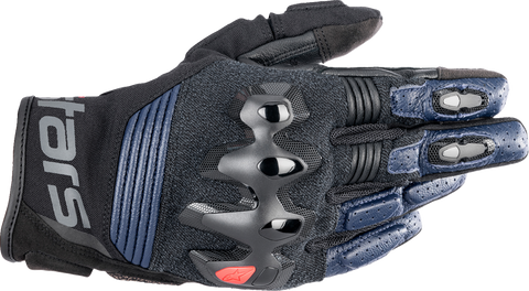 ALPINESTARS Halo Gloves - Dark Blue/Black - 2XL 3504822-7109-2X