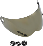 BILTWELL Lane Splitter Gen 2 Shield - Gold Mirror 1112-222