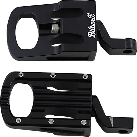 BILTWELL Punisher Footpeg - Step - Black 7005-203-02