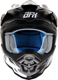 AFX FX-19R Helmet - Racing - Frost Gray - Large 0110-7075