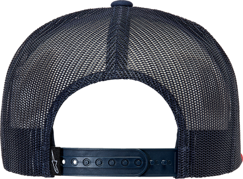 ALPINESTARS Corp Trucker Hat - Navy/Red - One Size 1025810037030OS