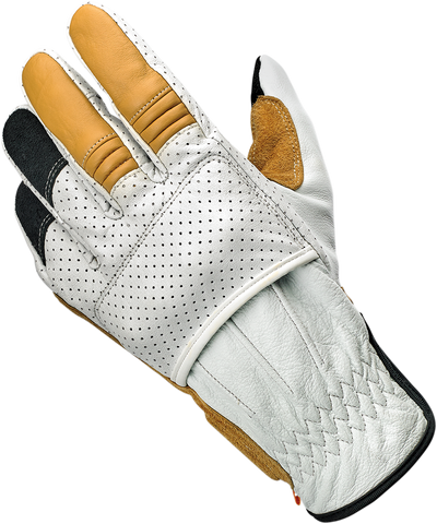 BILTWELL Borrego Gloves - Cement - Small 1506-0409-302