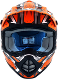 AFX FX-17 Helmet - Butterfly - Matte Orange - Medium 0110-7113