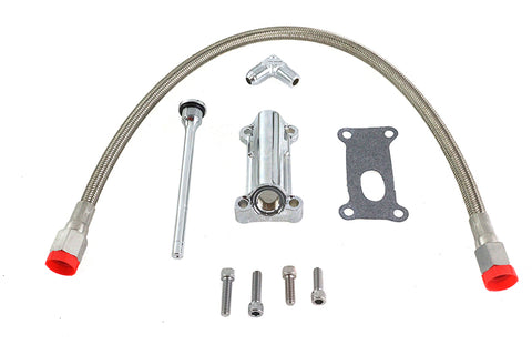 Radium Chrome Oil Filler Kit - V-Twin Mfg.