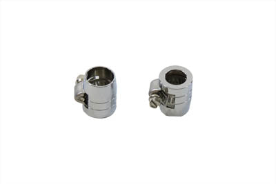 Smooth Chrome Econo Seal Hose End - V-Twin Mfg.