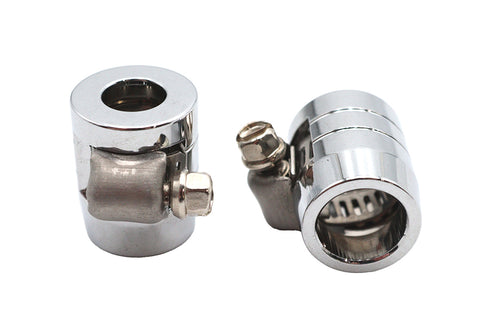 Smooth Chrome Econo Seal Hose End - V-Twin Mfg.