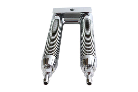 Dual Cool Oil Cooler Chrome - V-Twin Mfg.