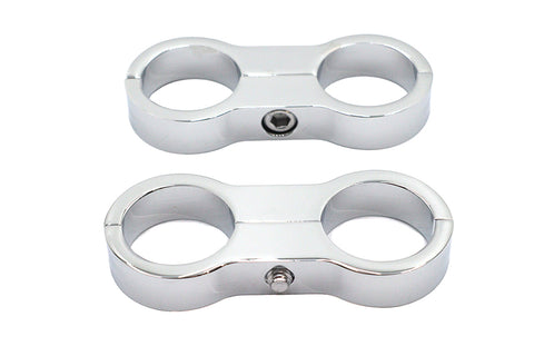 Oil Cooler Clamp Set - V-Twin Mfg.