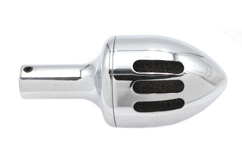 Chrome Billet Single Breather Canister - V-Twin Mfg.