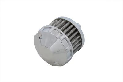 Chrome Crankcase Breather Assembly - V-Twin Mfg.