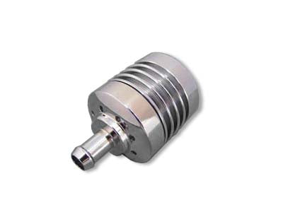 Vented Breather Canister Chrome - V-Twin Mfg.