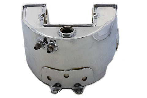 Replica Chrome Tourist Trophy Bobber Short Oil Tank - V-Twin Mfg.