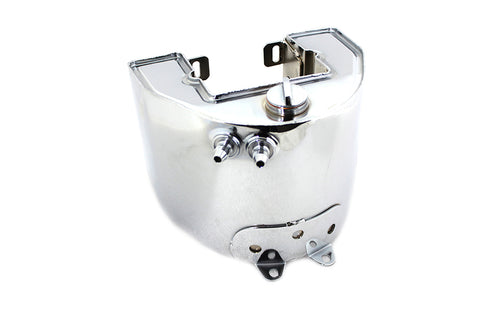 York Electric Start Oil Tank Chrome - V-Twin Mfg.