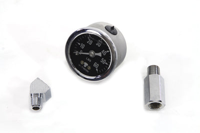 Liquid Filled Oil Gauge - V-Twin Mfg.