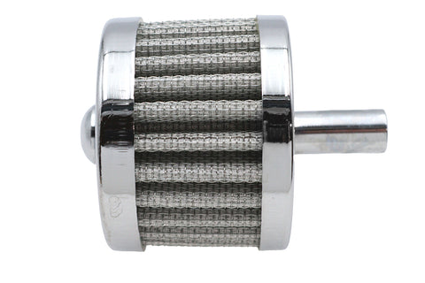 Sifton Chrome Crankcase Breather - V-Twin Mfg.