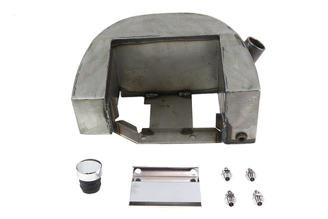 Electric Start Oil Tank Raw - V-Twin Mfg.