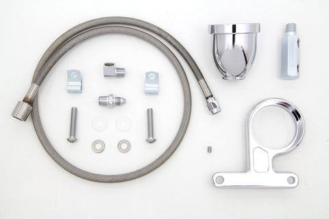 Rocker Box Oil Pressure Gauge Cup Kit - V-Twin Mfg.