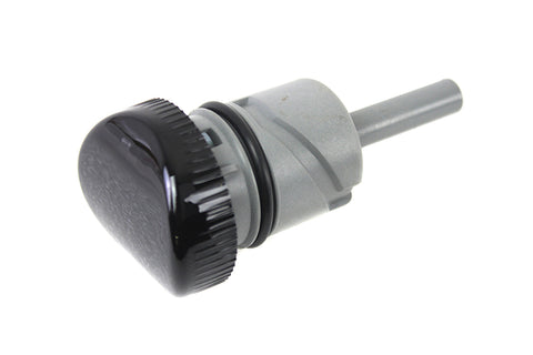 Oil Tank Dipstick Cap Assembly Black - V-Twin Mfg.