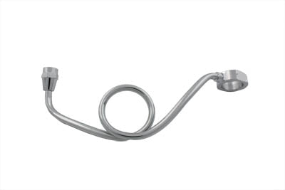 Crossover Coil Gas Line Chrome - V-Twin Mfg.