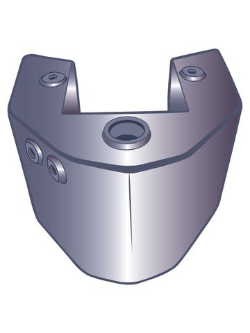 Rigid Frame Oil Tank Chrome - V-Twin Mfg.