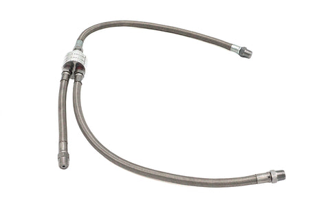 Stainless Steel OHO Top Oil Line - V-Twin Mfg.