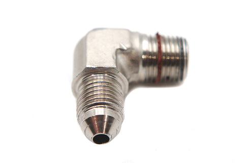 90° Elbow Oil Line Fitting - V-Twin Mfg.