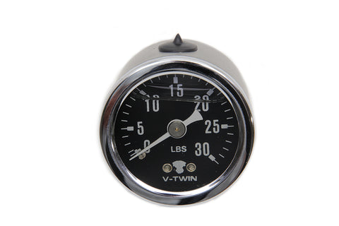 Liquid Filled Oil Pressure Gauge - V-Twin Mfg.