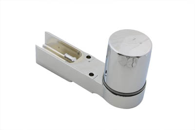 Chrome Billet Oil Filter Bracket - V-Twin Mfg.