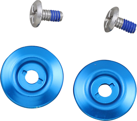 BILTWELL Gen 2 Hardware Kit - SS Screw - Blue Baseplate 0034-150-71