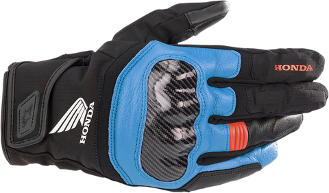 ALPINESTARS Honda SMX Z Drystar® Gloves - Black/Blue/Bright Red - Small 3527321-1737-S