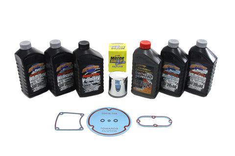 Evolution Complete Oil Change Kit - V-Twin Mfg.