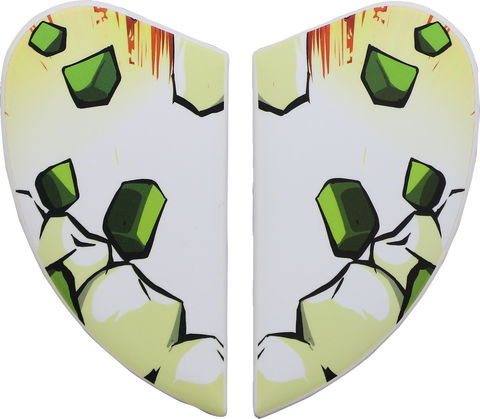 ICON Airform™ Side Plates - Grenadier - Green 0133-1386
