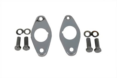 Swingarm Pivot Cover Set Chrome - V-Twin Mfg.