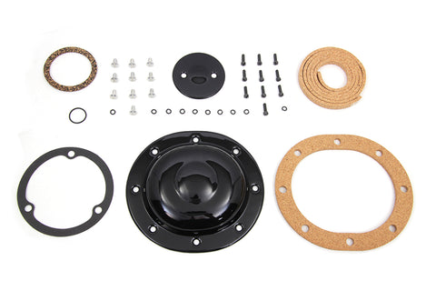 Derby Cover Kit Black - V-Twin Mfg.