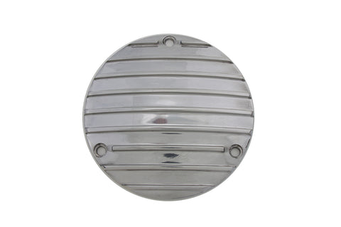 80 inch Finned Derby Cover Polished - V-Twin Mfg.