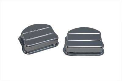 Panhead Cover Set Chrome - V-Twin Mfg.