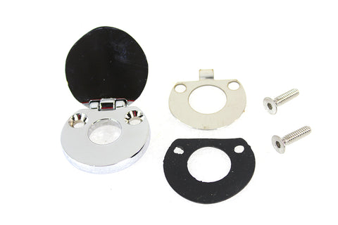 Chrome Fork Lock Cover - V-Twin Mfg.