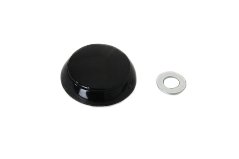Black Tour-Pak Lock Cover - V-Twin Mfg.