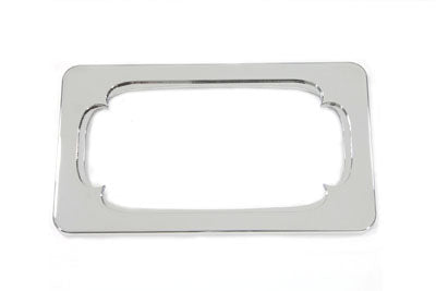 License Plate Frame Thorn Style Chrome Billet - V-Twin Mfg.