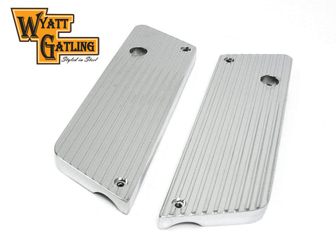 Wyatt Gatling Saddlebag Face Plate - V-Twin Mfg.