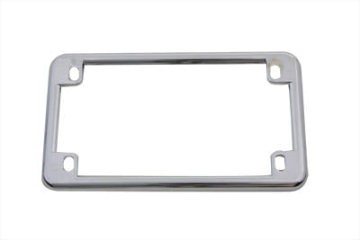 License Plate Frame Chrome - V-Twin Mfg.