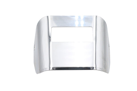Chrome Tail Lamp Visor Smooth - V-Twin Mfg.