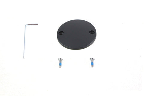 M8 Ignition System Cover Smooth Flat Black - V-Twin Mfg.