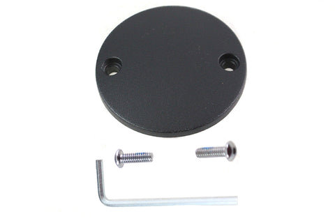 M8 Ignition System Cover Smooth Wrinkle Black - V-Twin Mfg.