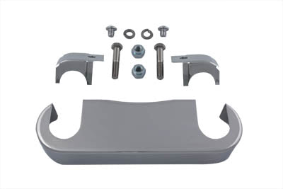 35mm Lower Fork Stem Cover Chrome - V-Twin Mfg.